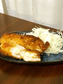 モッツァレラチーズ入り☆チーズささみ揚げ-レシピのメイン写真