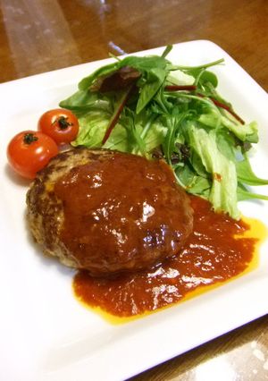 やわらかハンバーグ-レシピのメイン写真