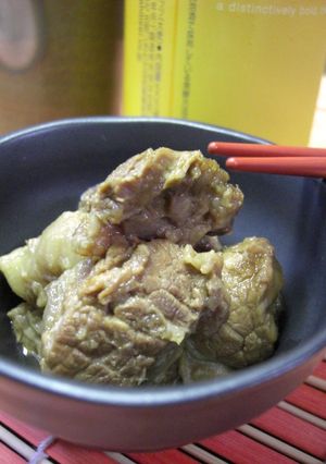 生姜好きの牛スジのポン酢煮込み-レシピのメイン写真