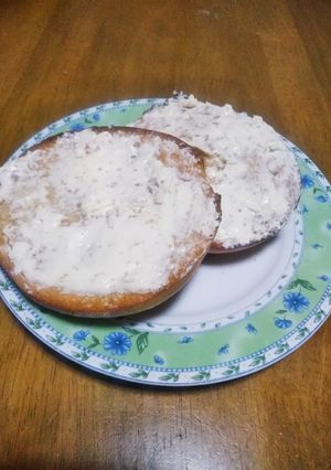 梨湖のイチバン簡単なベーグルの食べ方！-レシピのメイン写真