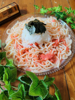 簡単美味♪冷製たらこパスタ-レシピのメイン写真