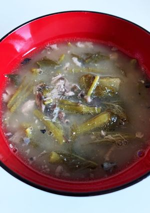 ウドの味噌汁-レシピのメイン写真