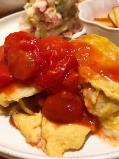 カレー風味の鱈のピカタ!トマトソースと-レシピのメイン写真