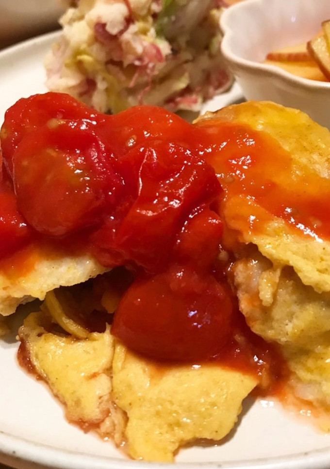 カレー風味の鱈のピカタ！トマトソースと-レシピのメイン写真