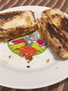 豚キムホットサンド-レシピのメイン写真