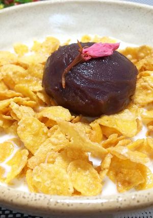あんこ で和風シリアル-レシピのメイン写真