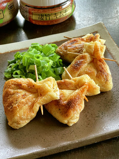 キムチと納豆のお袋焼き-レシピのメイン写真