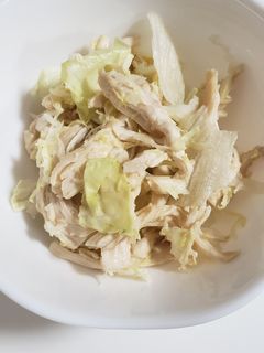 蒸し鶏のマスタード和えサラダ-レシピのメイン写真