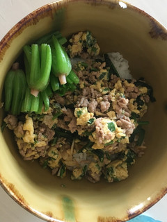 生姜タレそぼろ丼-レシピのメイン写真