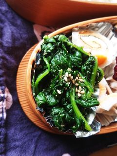 お弁当★ほうれん草の胡麻和え★常備菜-レシピのメイン写真