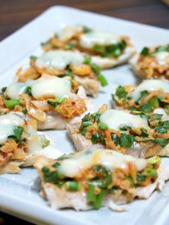鶏ささみの*ねぎマヨキムチーズ焼き*-レシピのメイン写真