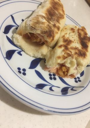 皮も本技！キムチホットク 韓国メニュー-レシピのメイン写真