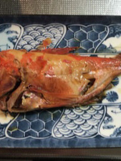 金目鯛の煮付け(昆布茶入り)-レシピのメイン写真