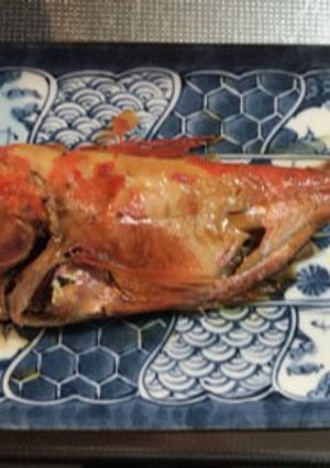 金目鯛の煮付け(昆布茶入り)-レシピのメイン写真