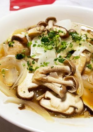 キノコ消費！簡単鶏肉のポン酢蒸し-レシピのメイン写真