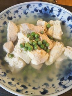 冷凍グリンピースを大量に食べるための煮物-レシピのメイン写真