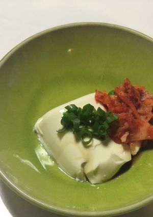 キムチ冷奴-レシピのメイン写真