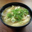 主食のそうめん味噌汁