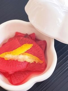 紫大根の甘酢漬け-レシピのメイン写真