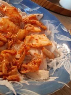 本技 凄旨キムチあえ-レシピのメイン写真