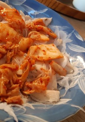 本技 凄旨キムチあえ-レシピのメイン写真
