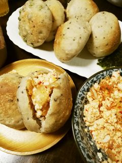 本技凄旨キムチと豆腐のサンドイッチ-レシピのメイン写真