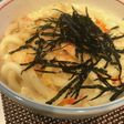 釜玉キムチ豆乳うどん
