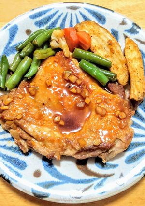 ふっくらチキンソテーのブランデー仕立て-レシピのメイン写真