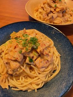豚キムチ豆乳炒め-レシピのメイン写真