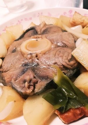 マグロテールが手に入ったら♡マグロ大根-レシピのメイン写真