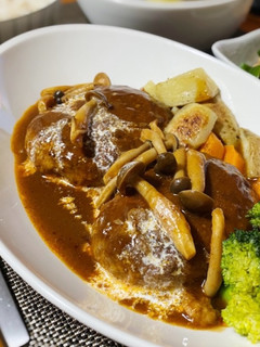 デミグラスの煮込み豆腐ハンバーグ-レシピのメイン写真