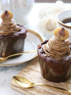 甘栗で簡単!モンブランクリーム-レシピのメイン写真