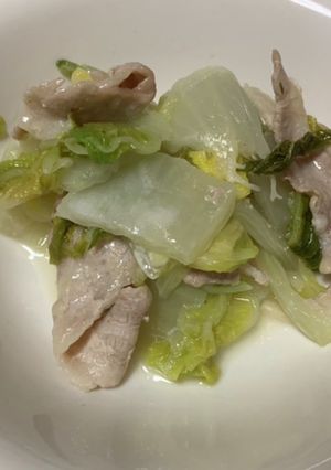 白菜と豚肉チーズ鍋-レシピのメイン写真