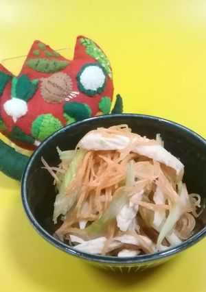 セロリと人参のサラダ-レシピのメイン写真