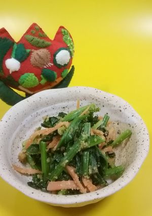 ほうれん草のピーナッツ和え-レシピのメイン写真