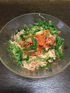 キムチビビン素麺-レシピのメイン写真