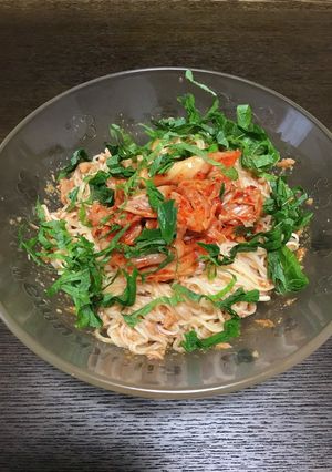 キムチビビン素麺-レシピのメイン写真