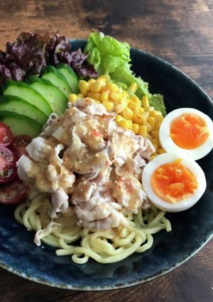 どさんこ直伝！北海道ラーメンサラダ-レシピのメイン写真