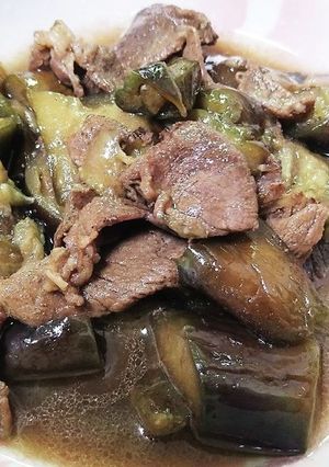 ★ご飯がすすむ♪なすと牛肉の甘辛炒め-レシピのメイン写真