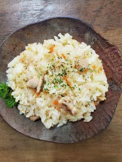 炊飯器で♪簡単!本格的バターチキンピラフ-レシピのメイン写真