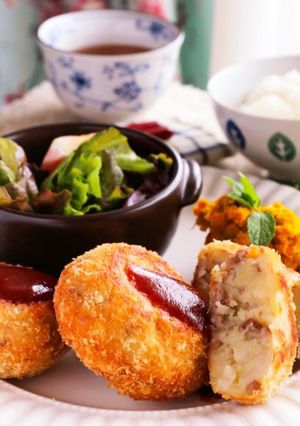 ごろっと美味しい♡我が家のポテトコロッケ-レシピのメイン写真