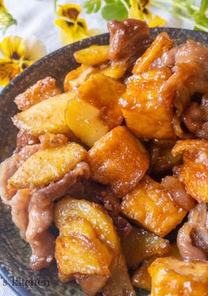 15分! 厚揚げトンじゃが照り焼き-レシピのメイン写真