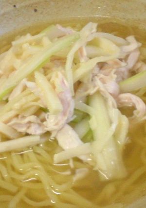 あっさり中華！セロリ入り❤鶏そば-レシピのメイン写真