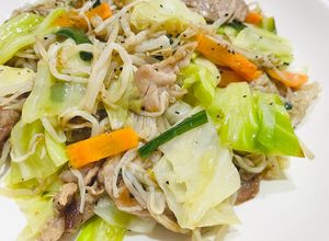 水っぽくならない⭐︎絞りもやし野菜炒め-レシピのメイン写真