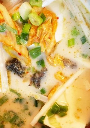 コンビニ食材でシェントウジャン風朝ご飯-レシピのメイン写真