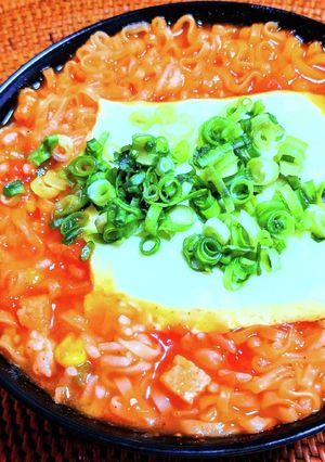 カップヌードル✿チリトマトヌードルおじや-レシピのメイン写真