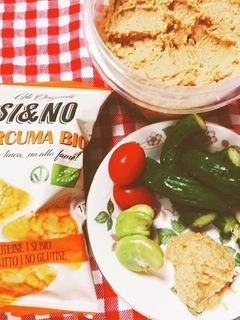 簡単フムス(ひよこ豆のディップ)-レシピのメイン写真
