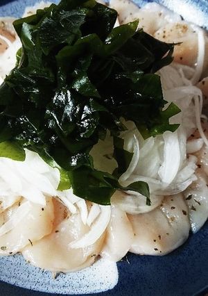 ホタテのカルパッチョ-レシピのメイン写真
