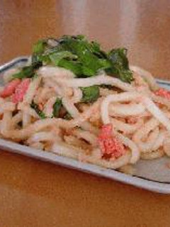 たらこ焼うどん-レシピのメイン写真