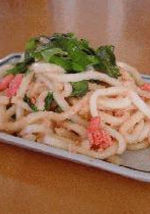 たらこ焼うどん-レシピのメイン写真